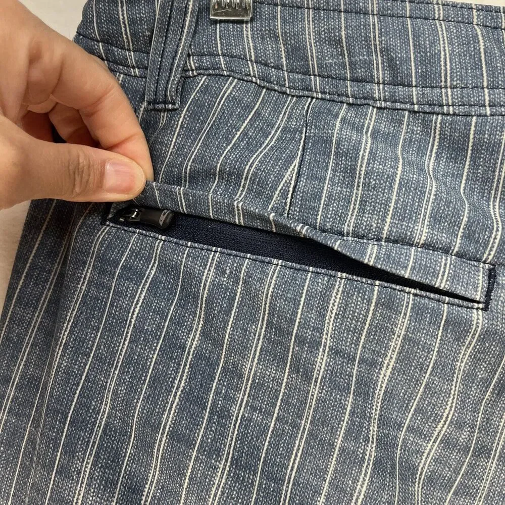 O’Neill Hybrid‎ Shorts Men’s Sz 32 Quick Dry Swim Striped Coastal Beach